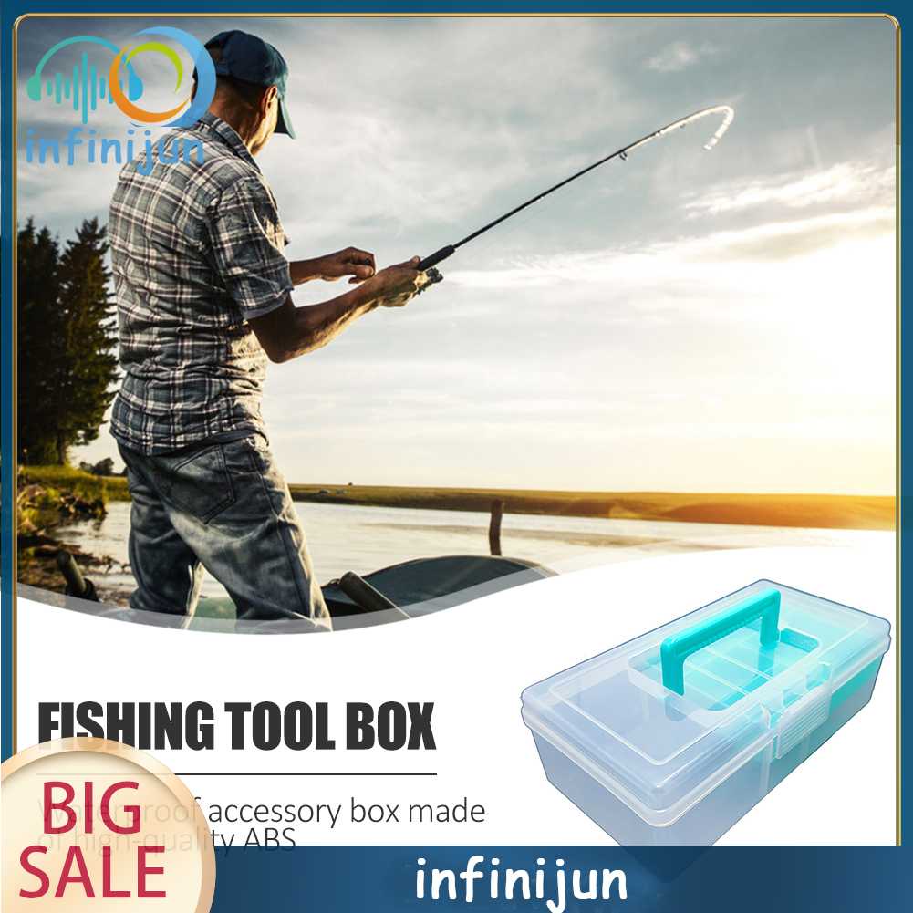 Hộp Đựng Phụ Kiện Câu Cá Đa Năng Chống Thấm Nước Tiện Dụng