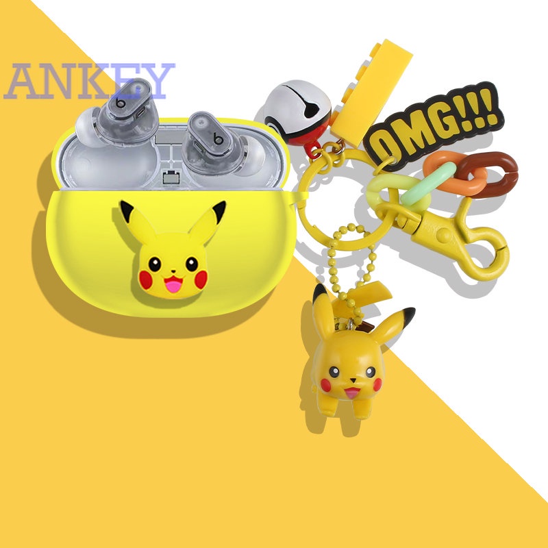 For Beats Studio Buds+ Case Protective Buds + Cute Cartoon Cover Bluetooth Earphone Shell Accessories TWS Headphone Portable