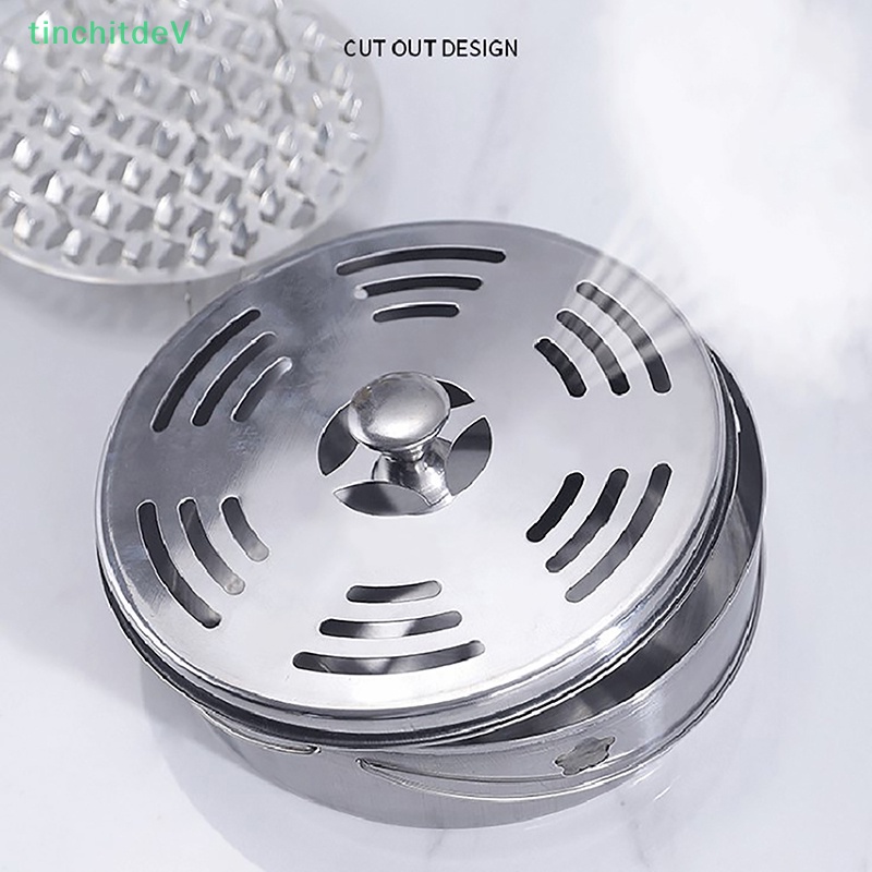 Khay Đựng Nhang Muỗi / Côn Trùng Thiết Kế Nhỏ Gọn Có Tay Cầm Tiện Dụng