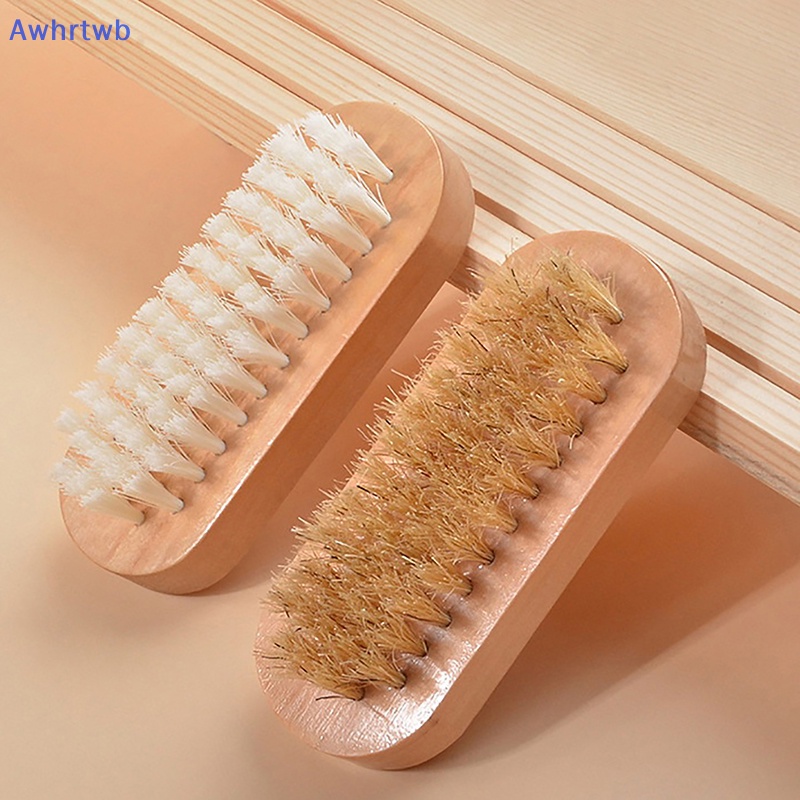 Bàn Chải Chà Rửa Móng Tay Hai Mặt Tự Nhiên Mới