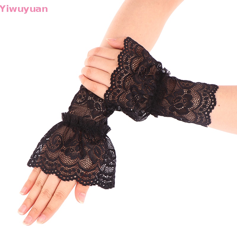 1 Cặp Vòng Tay Xếp Li Phối Ren Có Thể Tháo Rời Mới