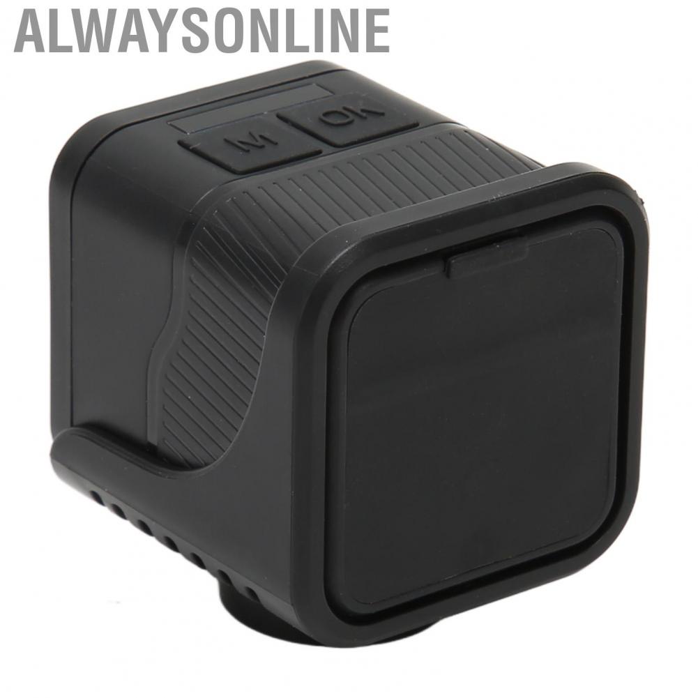 Alwaysonline Sports Mini  Practical ABS USB Charging Action Built in Microphone WiFi with Strap for Travel Photography