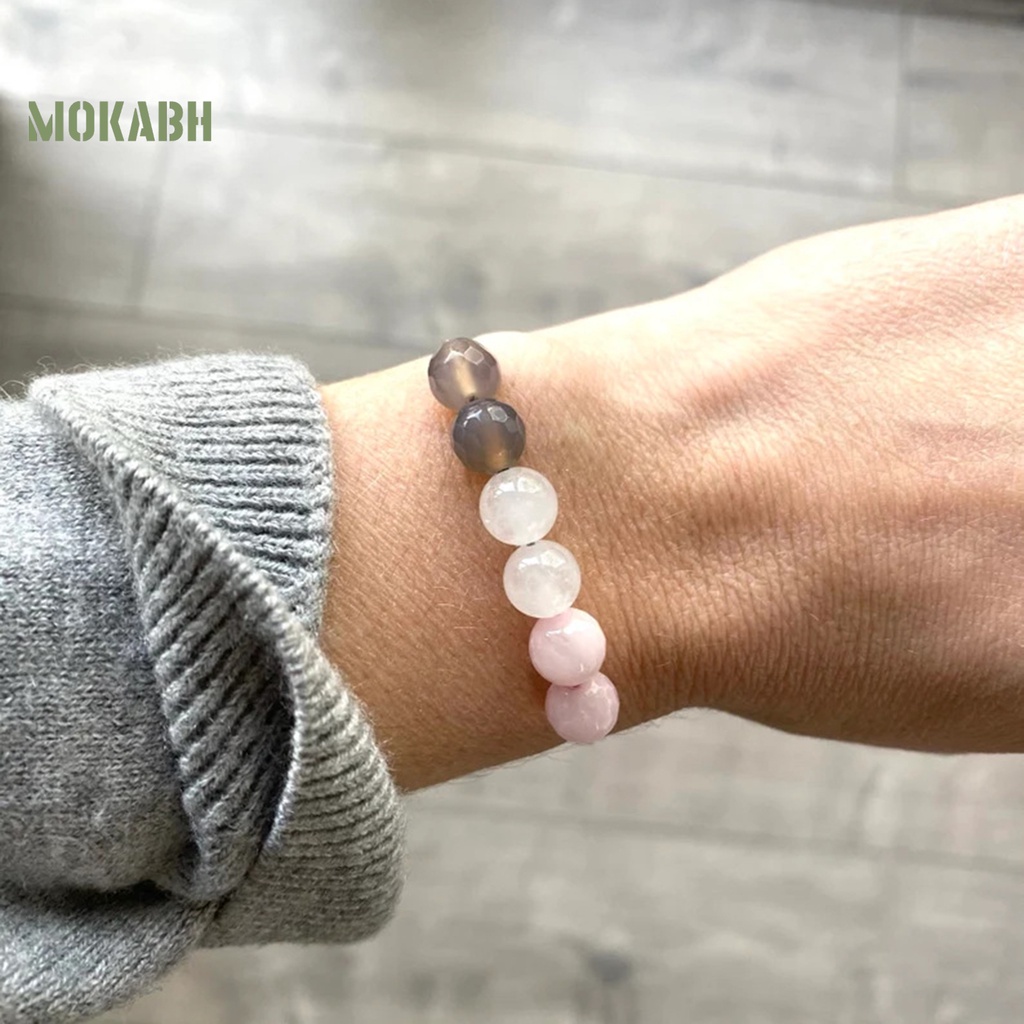 [Mới] Vòng Tay Hạt Pha Lê Tự Làm Màu Sáng Không Dễ Vỡ Không Dễ Phai Màu Trang Sức Cho Nữ