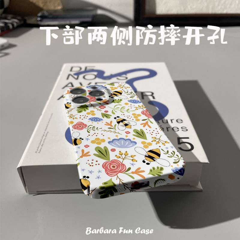 Ốp Điện Thoại Cứng Cao Cấp Họa Tiết Chú Ong Cho Iphone 8 12Plus Xr 13 max11 14pro K35J