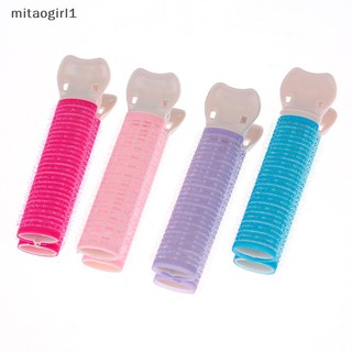 1 [mitaogirl1] Set 2 Kẹp Tóc Xoăn Tự Dính Làm Phồng Tóc