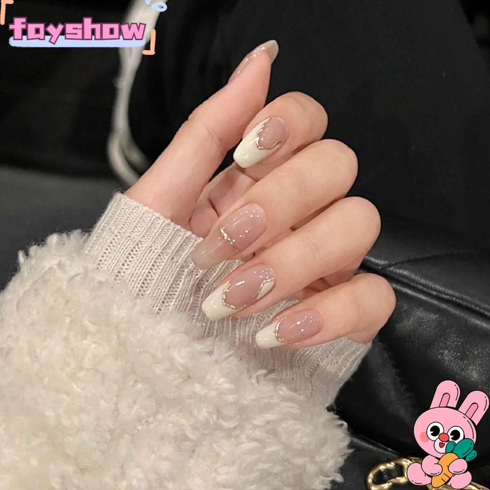 Bộ 24 Móng Tay Giả Che Phủ Toàn Diện Tháo Rời Được