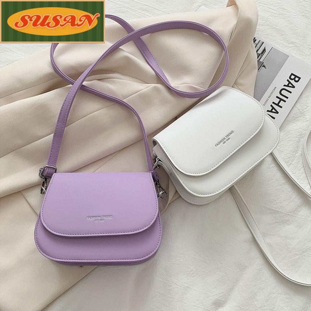 Túi Xách Da Đeo Vai Màu Sắc Thời Trang Cho Nữ