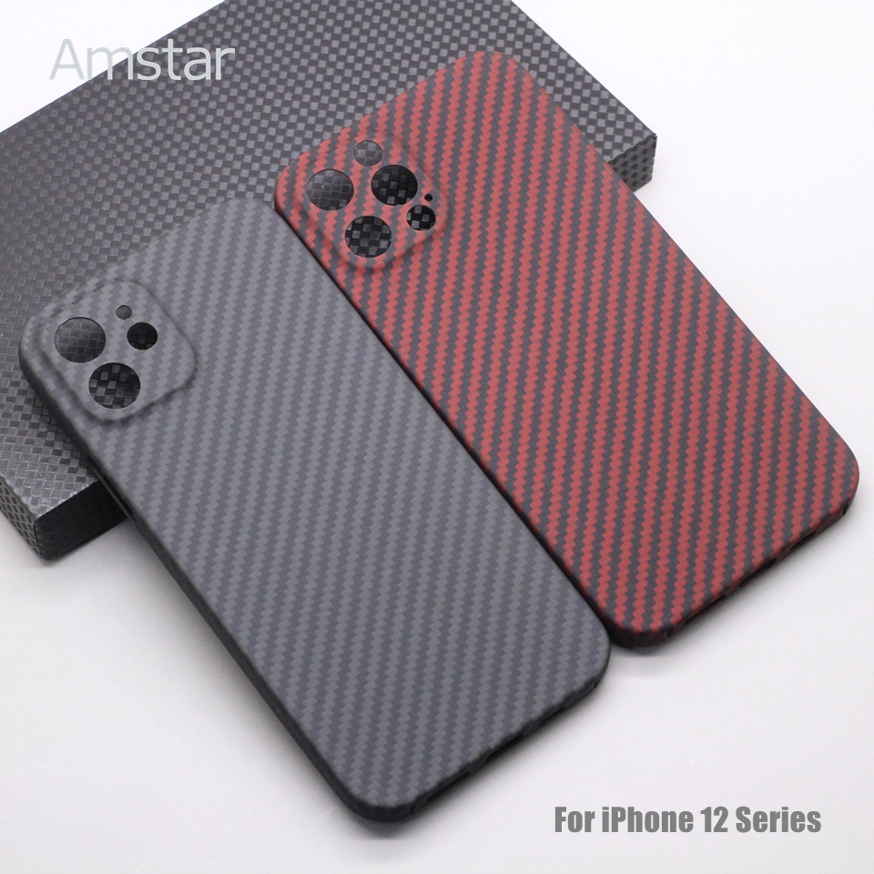 Ốp Điện Thoại Bằng Sợi Carbon Siêu Mỏng Cho iPhone 14 13 12 11 Pro Max 14 Plus 13