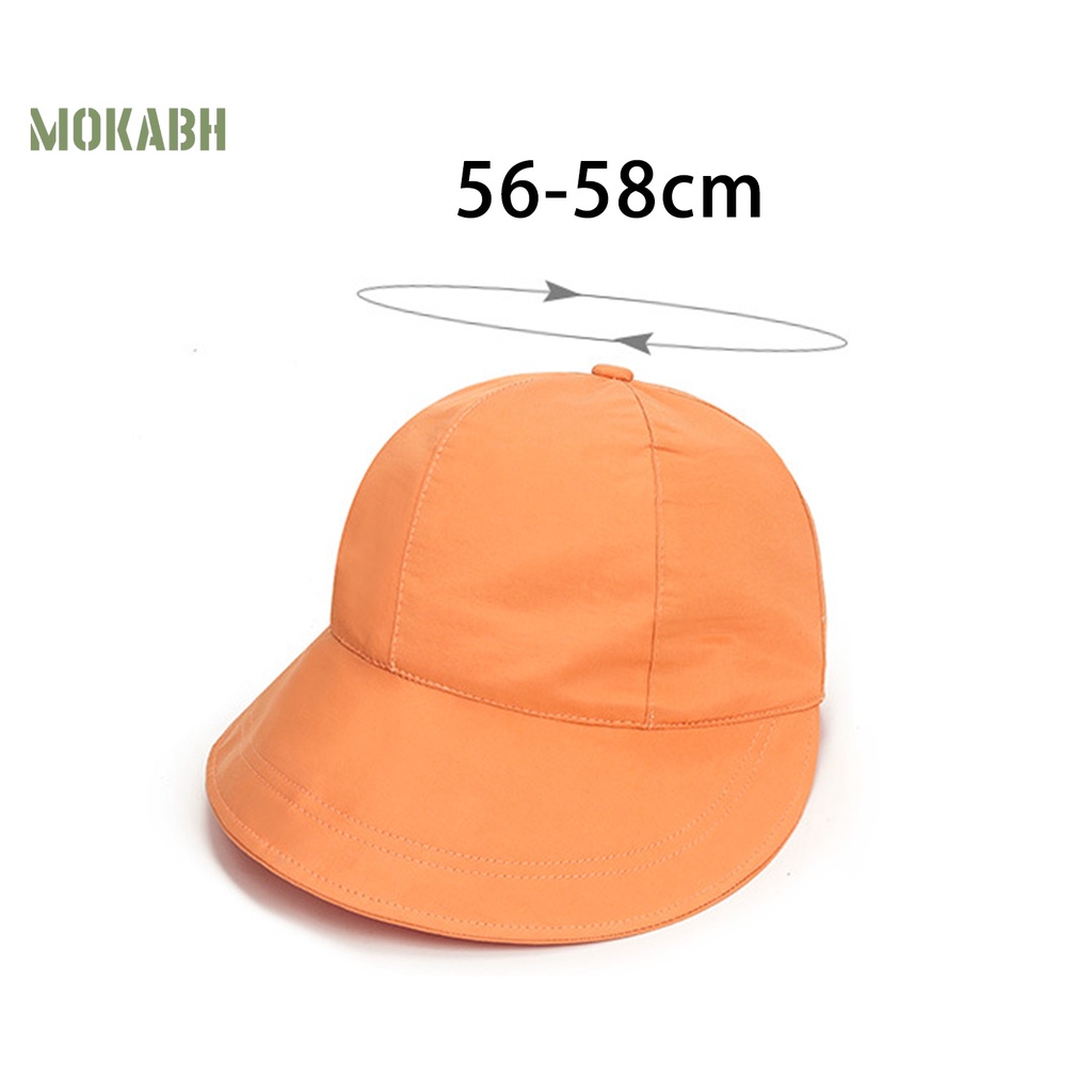 Nón Rộng Vành Chống Tia UV Thoáng Khí Màu Sắc Đơn Giản Dành Cho Nữ