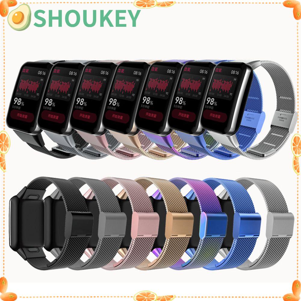 Dây Đeo Thay Thế Chất Liệu Silicon Màu Trơn Cho Xiaomi Band 7 Pro