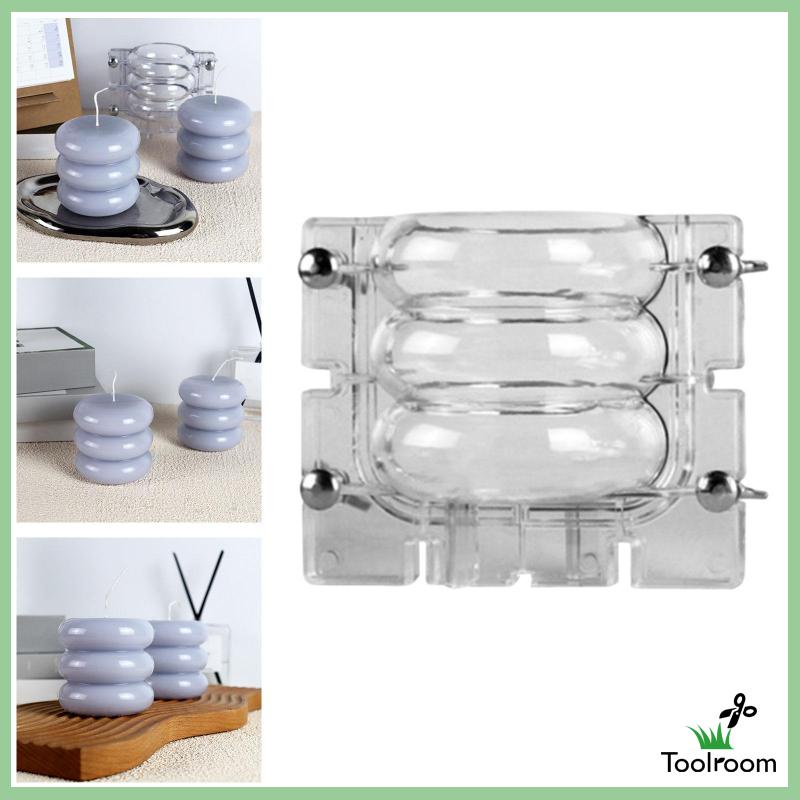 Đế Nến / Xà Phòng Hình Học Bằng Acrylic Độc Đáo DIY