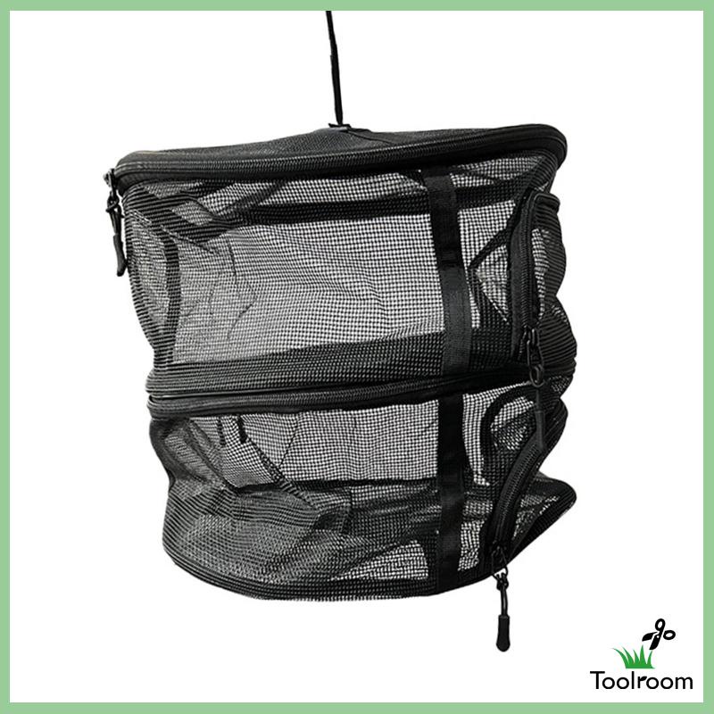 Túi Lưới Treo Phơi Đồ 2 Tầng Tiện Dụng