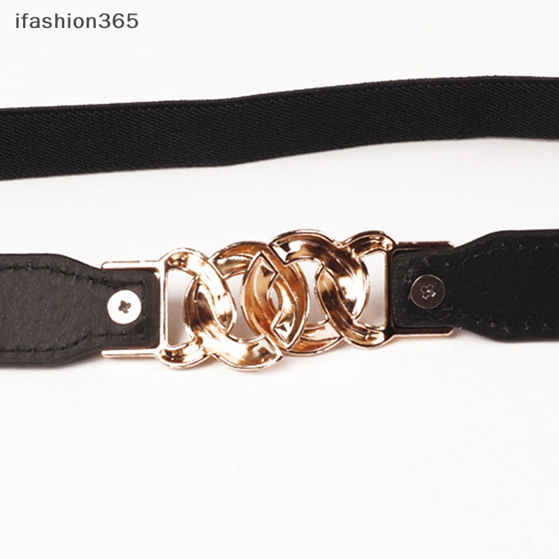 Thắt Lưng Dây Xích Co Giãn 3 Màu Tùy Chọn ifashion365 Cho Nữ