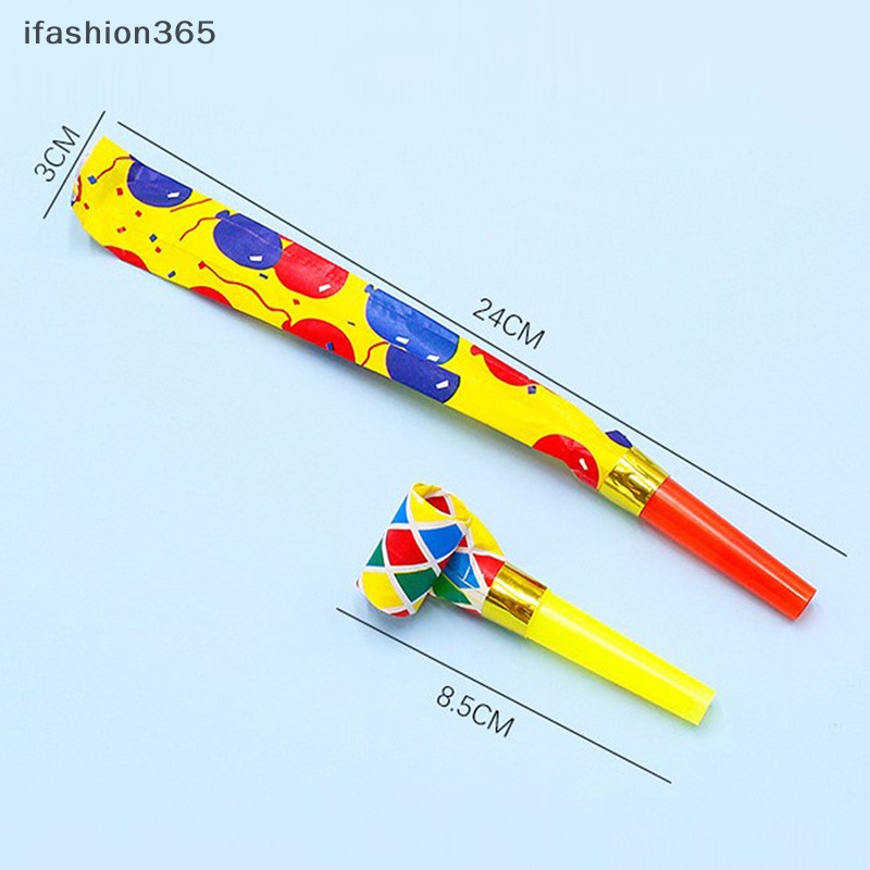 Set 20 / 40 Còi Thổi Nhiều Màu Sắc Họa Tiết Rồng Vui Nhộn ifashion365