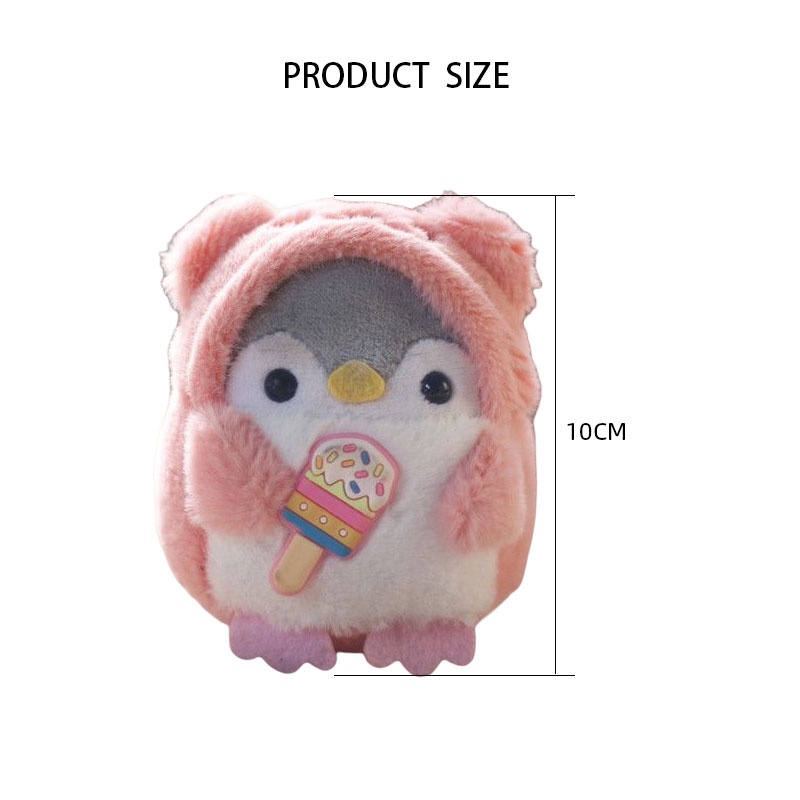Móc Khóa Búp Bê Chim Cánh Cụt Hoạt Hình Đáng Yêu