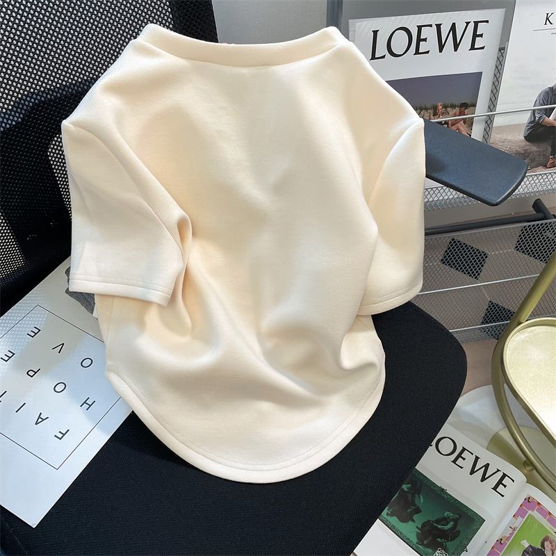 Áo Thun Tay Ngắn Cổ Chữ V Dáng Rộng In Hình Quả Cherry Thời Trang Mùa Hè Cho Nữ