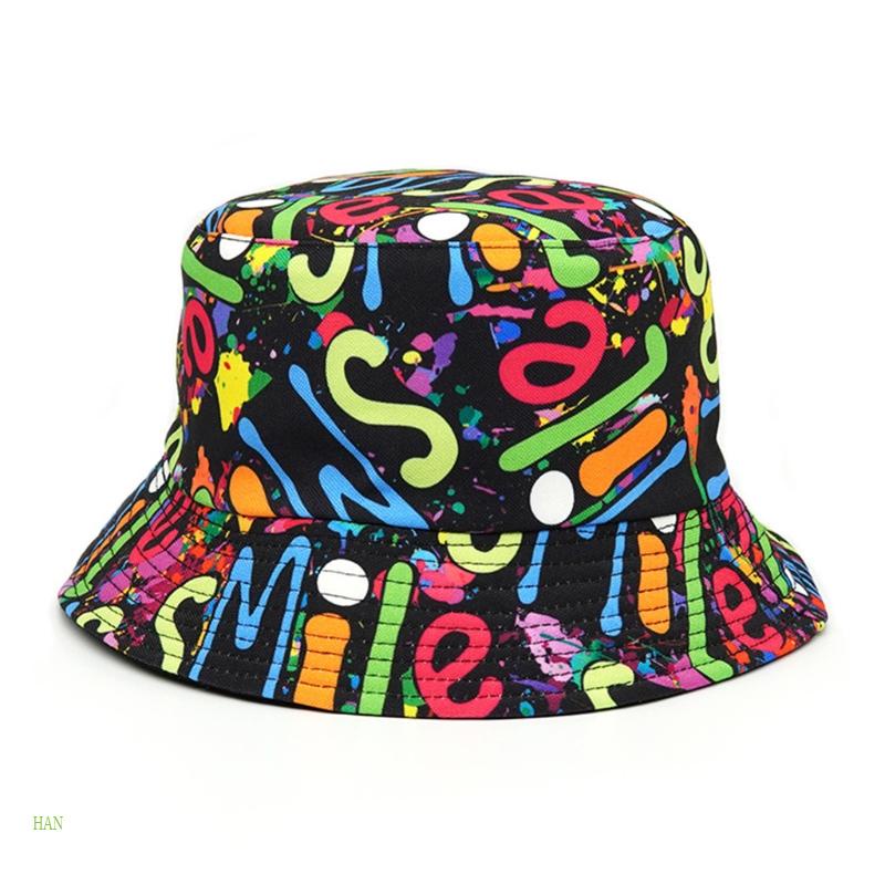 Nón Tai Bèo Chống Nắng In Họa Tiết Nhiều Màu Sắc Có Thể Đảo Ngược Cho Nữ Sự Bả