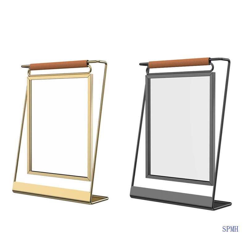 Giá Đỡ Khung Ảnh 8 Mặt Bằng Kim Loại Dùng Trưng Bày Số Bàn Tiệc Cưới