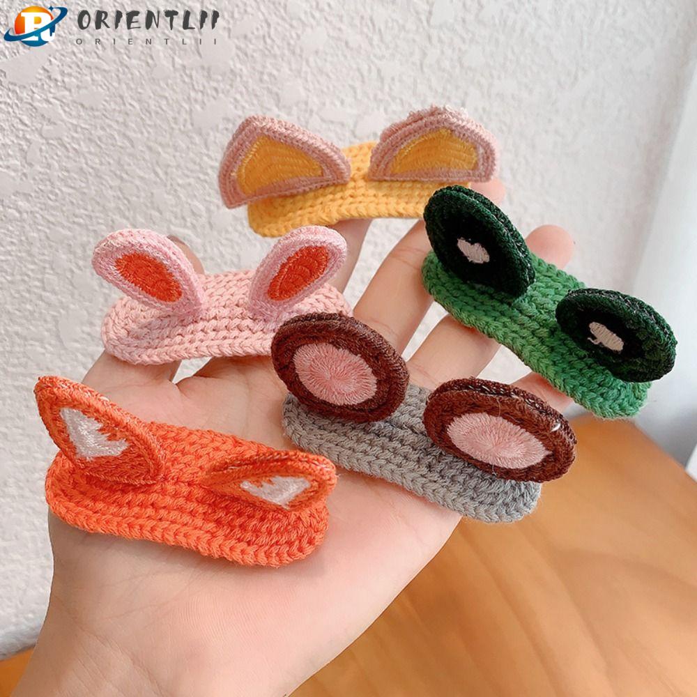 Bộ 5 Kẹp Tóc Hoạt Hình Xinh Xắn Cho Bé Gái