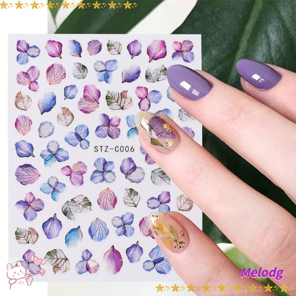 Miếng Dán Trang Trí Móng Tay Chuyển Họa Tiết Ba Chiều DIY