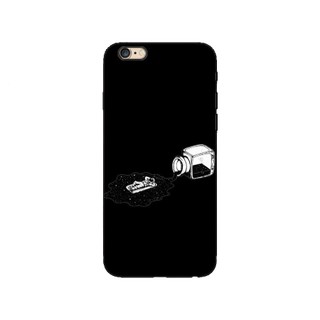 Ốp Lưng silicone Mềm Màu Đen Cho iPhone6 Plus 6s Plus