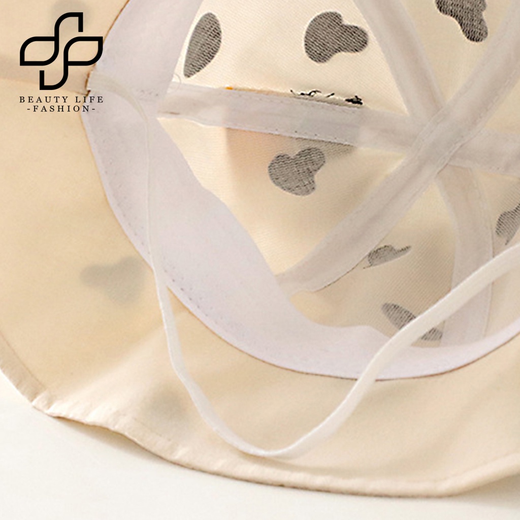 Nón Tai Bèo Chống Nắng In Họa Tiết Hoạt Hình Thân Thiện Với Làn Da Thời Trang Mùa Hè Cho Bé