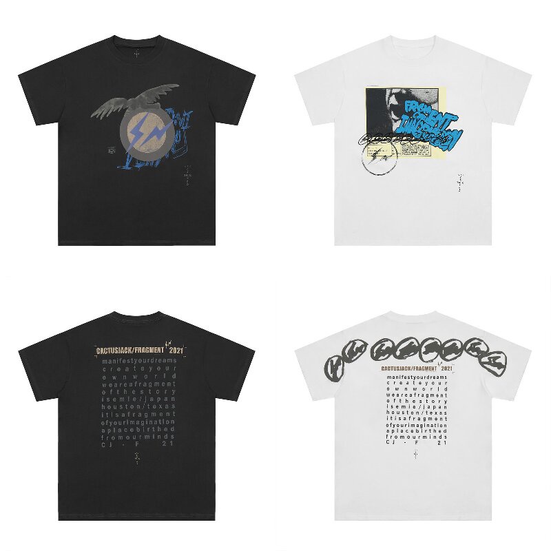 Hàng Có Sẵn Áo Thun Travis Scott ts Xương Rồng Jack