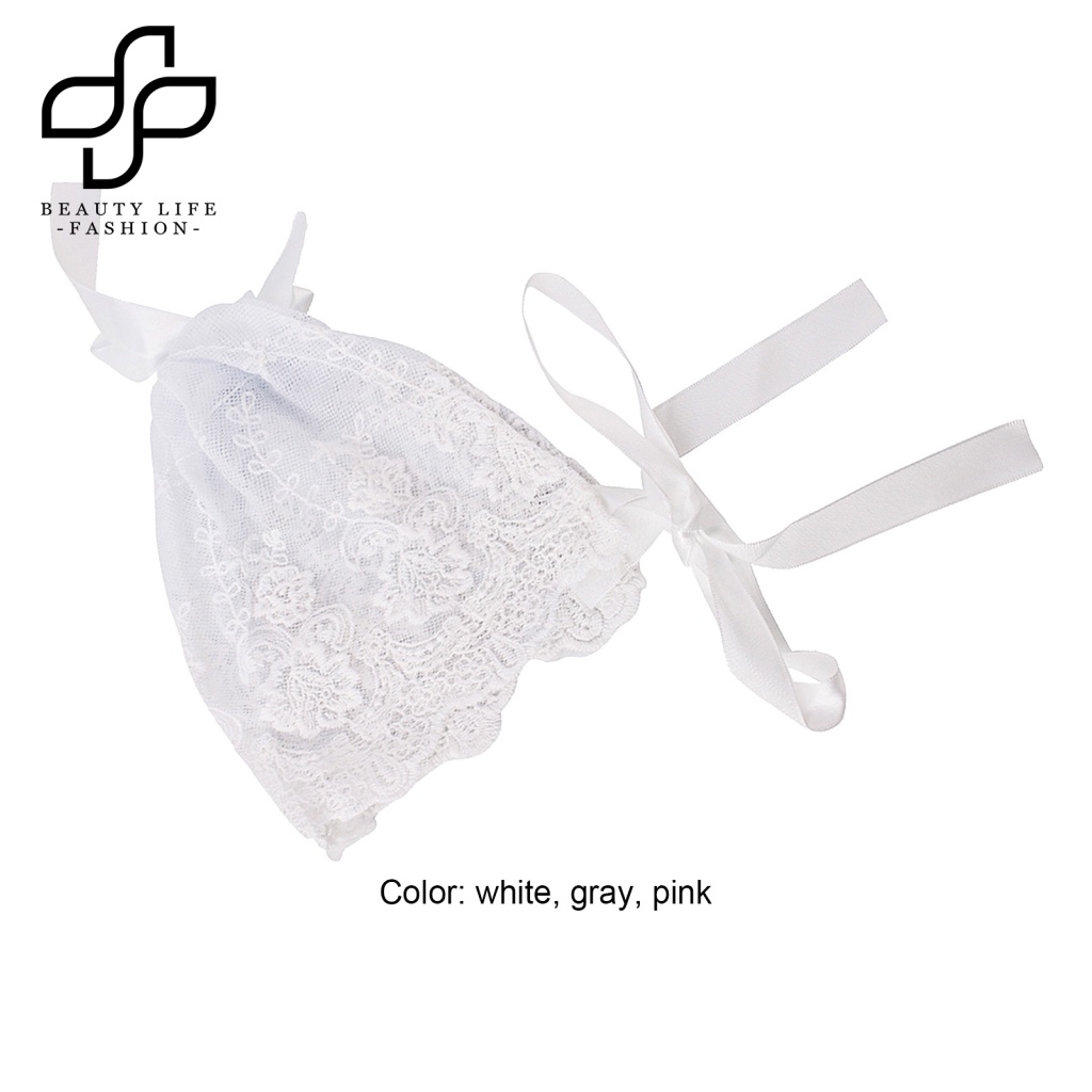 Nón Cotton Phối Ren Xinh Xắn Dành Cho Bé Trai Và Bé Gái