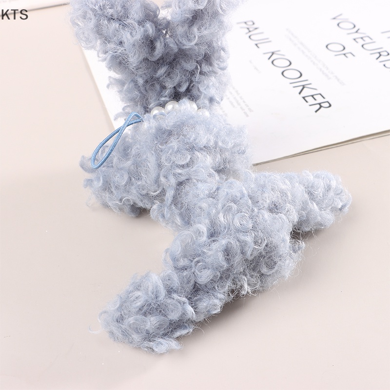 Móc Khóa Hình Chó Nhồi Bông Hoạt Hình Đáng Yêu