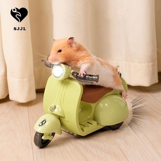 Xe máy đồ chơi mini SJJL xoay 360 độ cho chuột hamster