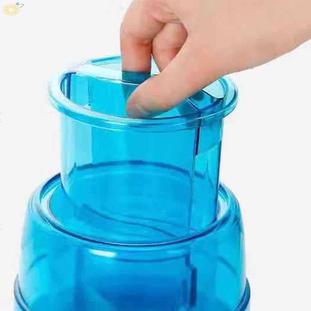 【VARSTR】Portable Ice Crusher Shaved Ice Machine Manual Crank Operated Fruit Smoothie high quality