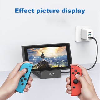 Mini Diy Replacement Dock Case For Nintend Switch Docking Station Portable Replacement Modified Material [Q/10]