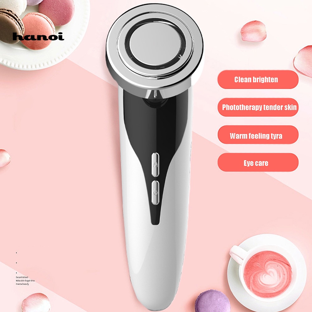 Máy Mát Xa Mặt Ion Làm Sạch Lỗ Chân Lông Và Săn Chắc Da