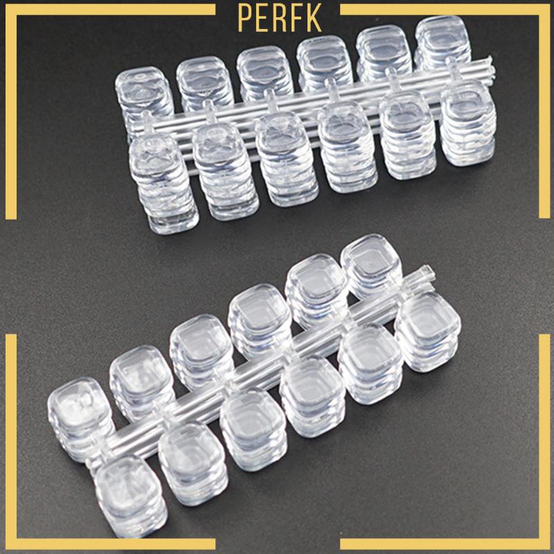 Khay Trưng Bày Móng Tay Giả Hình Vuông Nhiều Màu Sắc