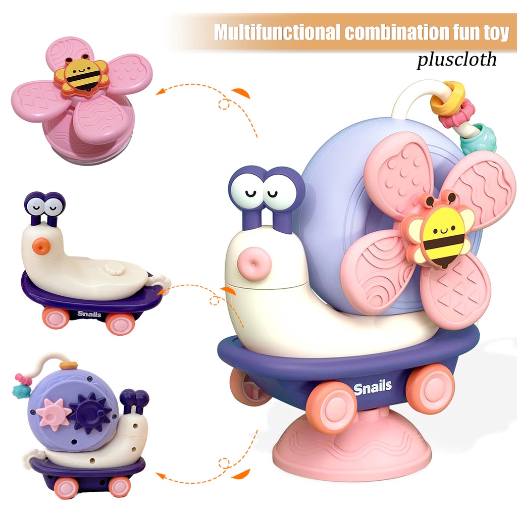 1 Bộ Đồ Chơi Chong Chóng Ong Ăn Nhiều Kỹ Năng Có Giác Hút Tiện Dụng