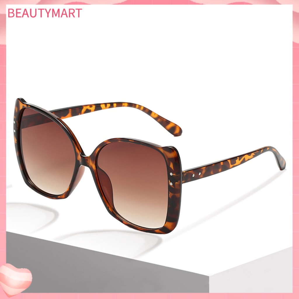 Kính Mát Chống Nắng Không Gọng Trong Suốt Phong Cách Hip Hop Cổ Điển Cho Nữ