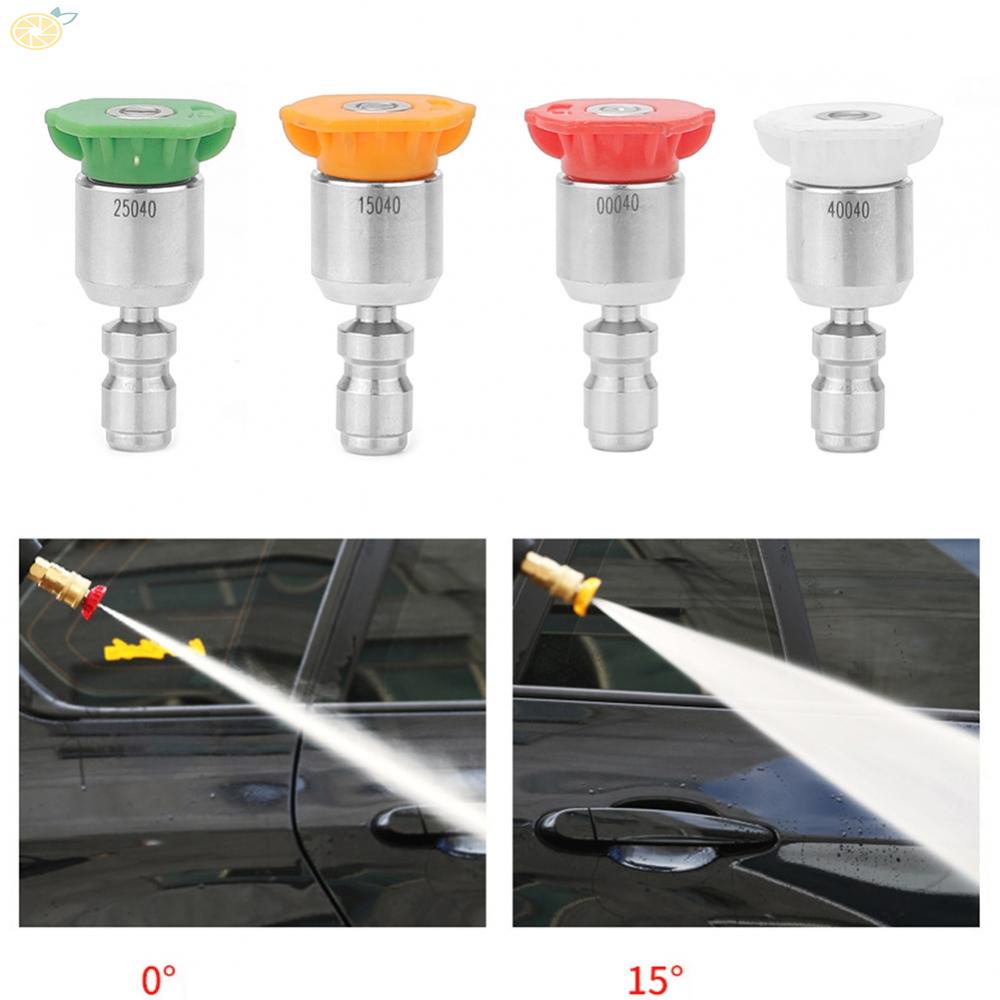 【VARSTR】Nozzle Rotary Sprinklers Spare Parts Spray Stainless Steel 1/4inch 1set