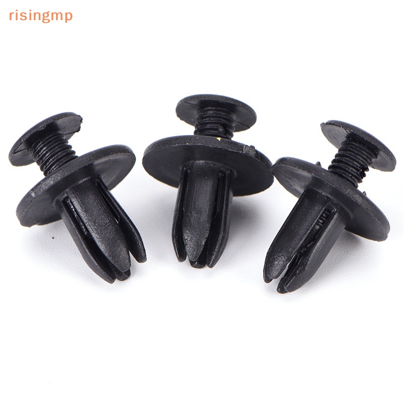 FENDER Set 50 Đinh Tán Nhựa Màu Đen 8Mm Chuyên Dụng Cho Cản Trước Xe Hơi Đinh Tán Nhựa Màu Đen 50X8Mm 8Mm Chuyên Dụng Cho Xe Hơi Bộ 50 / 50 Miếng 8Mm Au 8Mm Chất Lượng Cao