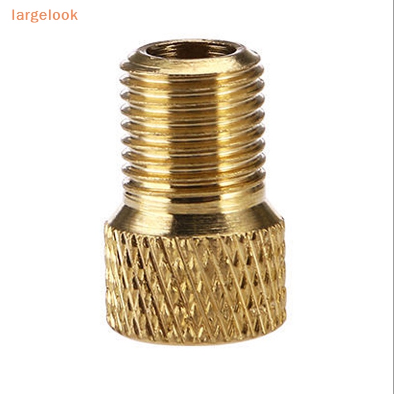 Set 10 Van Chuyển Đổi Bơm Hơi Từ Presta Sang Schrader Bằng Đồng