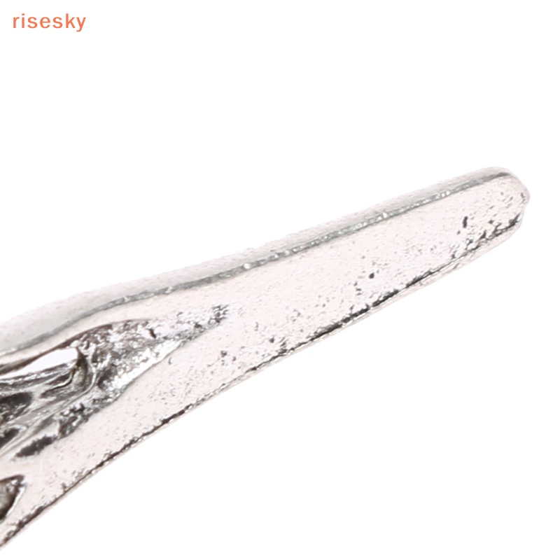 [risesky] Bông Tai Hình Đầu Lâu Chim Phong Cách Gothic Punk