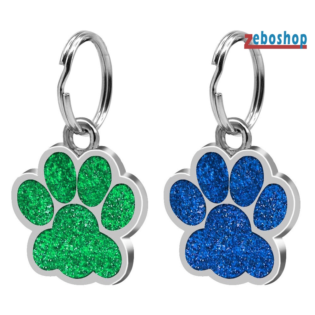 Thẻ ID Hình Dấu Chân Cún Trang Trí Cho Leo Núi / Cún Cưng