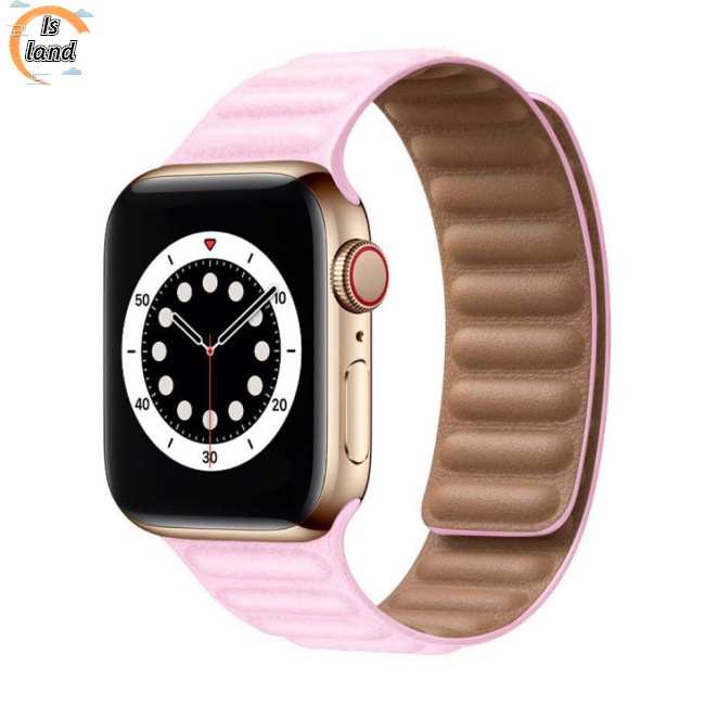 Dây Đeo Bằng Da Cao Cấp Cho Iwatch 8 7 6 5 4 3 2 1 Se