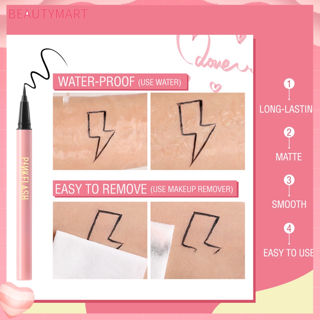 Bút Kẻ Mắt beautymart Lâu Trôi Chống Thấm Nước Không Nhòe Chuyên Dụng Cho Trang Điểm