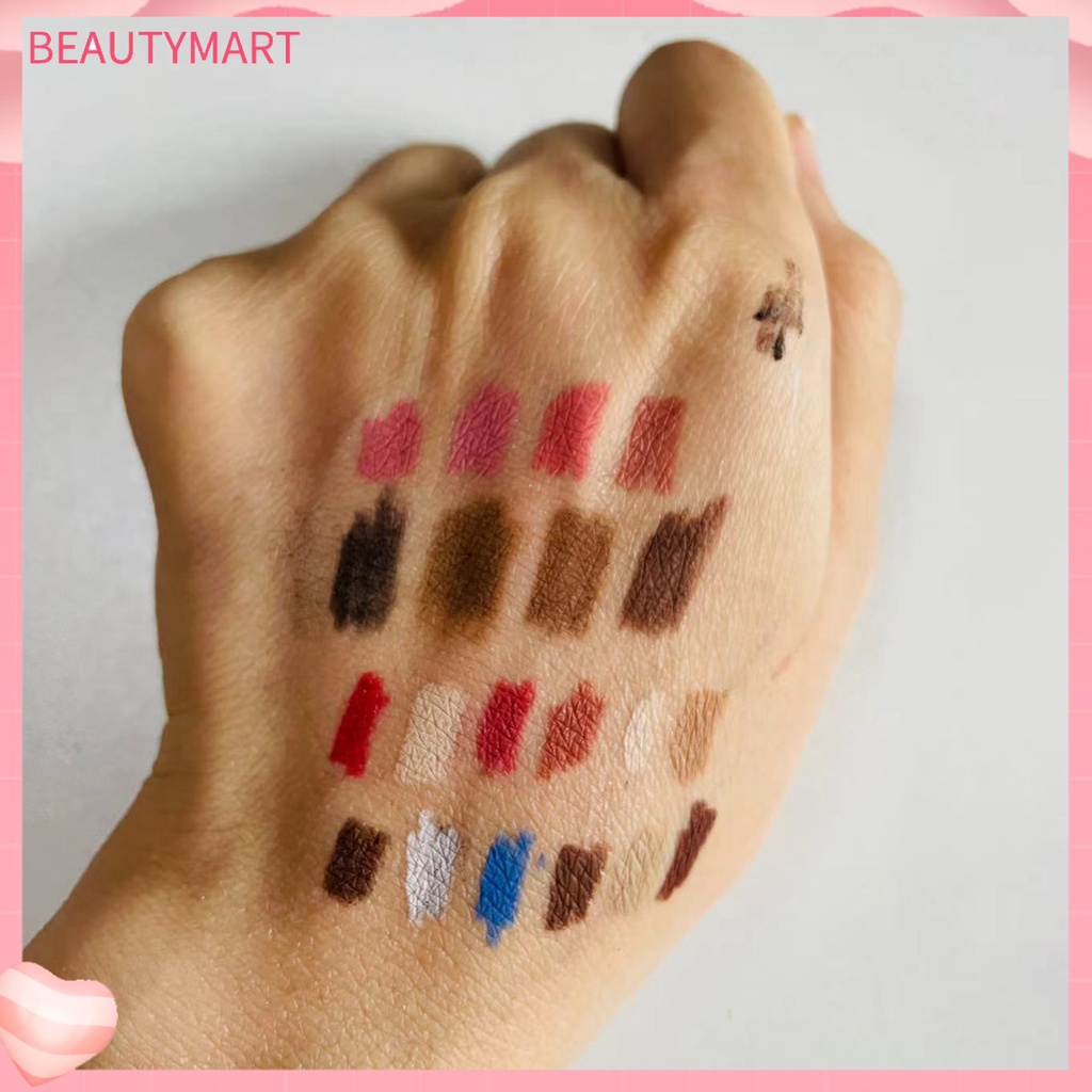 Bút Kẻ Mắt / Môi / Lông Mày 4 Trong 1 Kết Cấu Nhẹ Nhàng Không Gây Kích Ứng