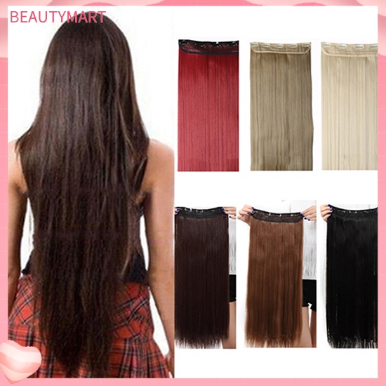 Tóc Giả Dài Thẳng Kèm Kẹp Dùng Hóa Trang Thời Trang Cho Nữ