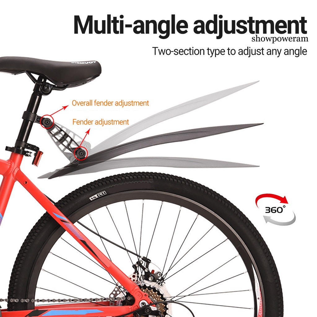 1 Bộ Dè Chắn Bùn SP-1 26 27.5 inch Cho Xe Đạp Leo Núi
