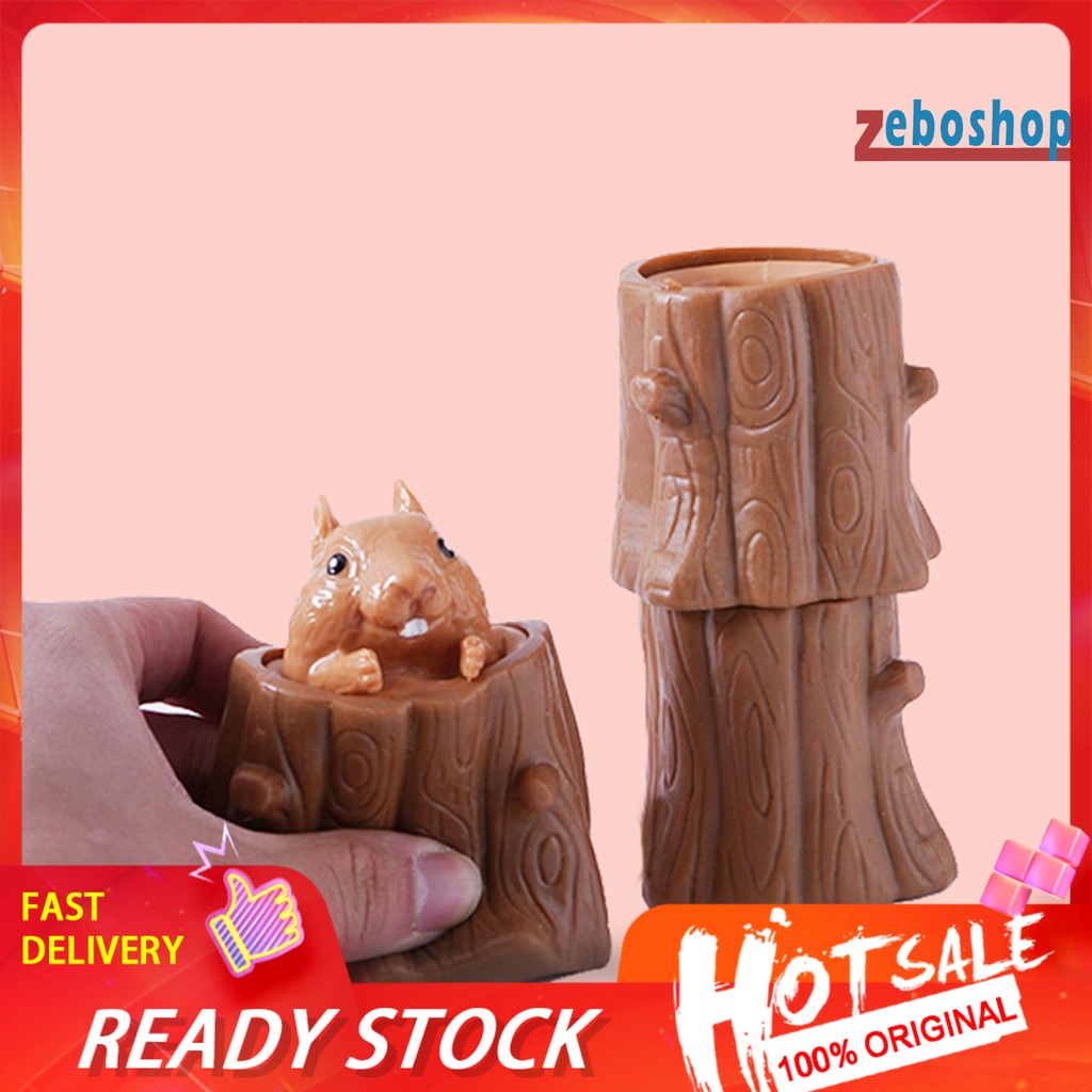 Đồ Chơi Bóp Giảm Căng Thẳng Bằng Silicone Hình Chú Sóc