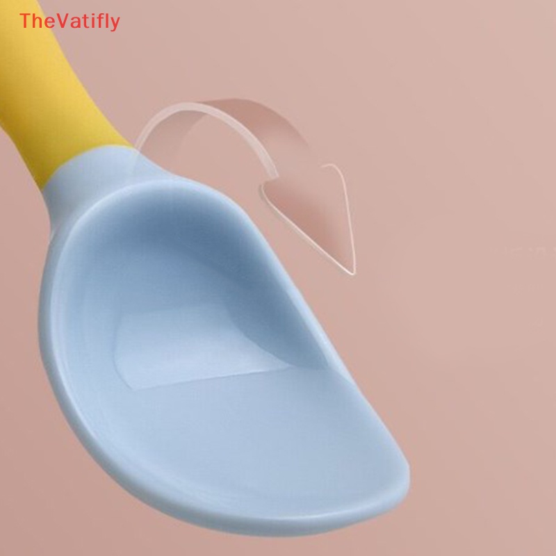 Bộ Muỗng Nĩa Silicone Tập Ăn Cho Bé