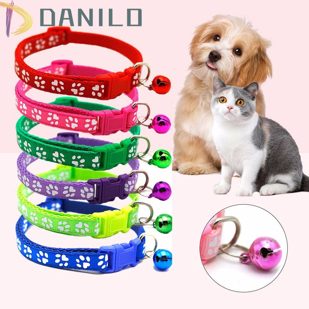 Vòng Cổ Gắn Chuông Nhỏ Có Thể Điều Chỉnh Cho Thú Cưng