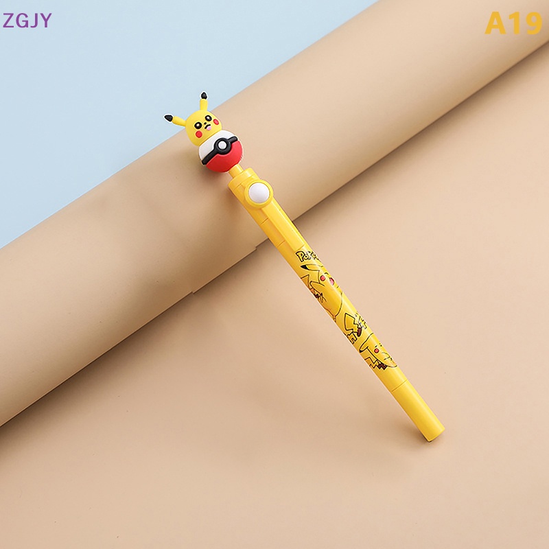Bút Xoay ZGJY Họa Tiết Hoạt Hình Sáng Tạo Kiểu Nhật Hàn Cho Học Sinh Mới